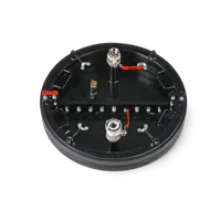 pneumatische Prüf-Absperrscheibe rund DN 2.200