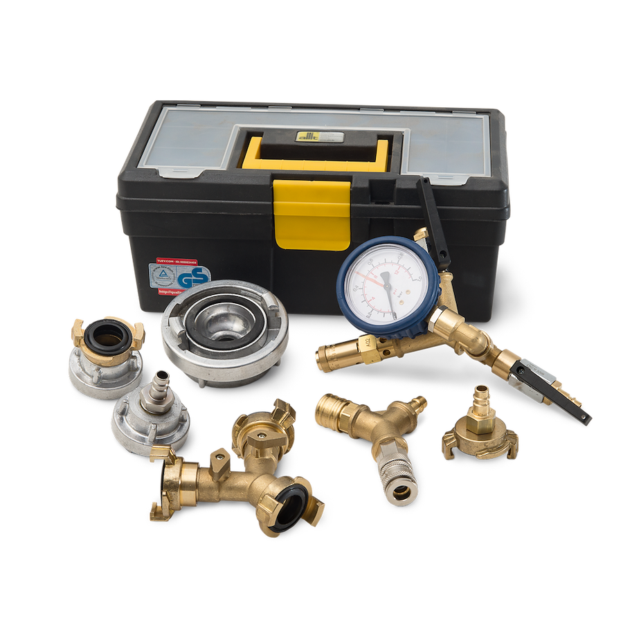 Prüf-Adapterset für Luft und Wasser (Komplettset)