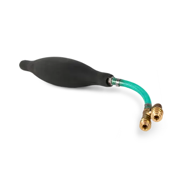 Flex-Rohrverschluss mit Durchgang