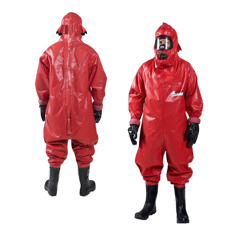 ISOTEMP® Chemikalienschutzanzug 4006 - RR Rückenreissverschluss