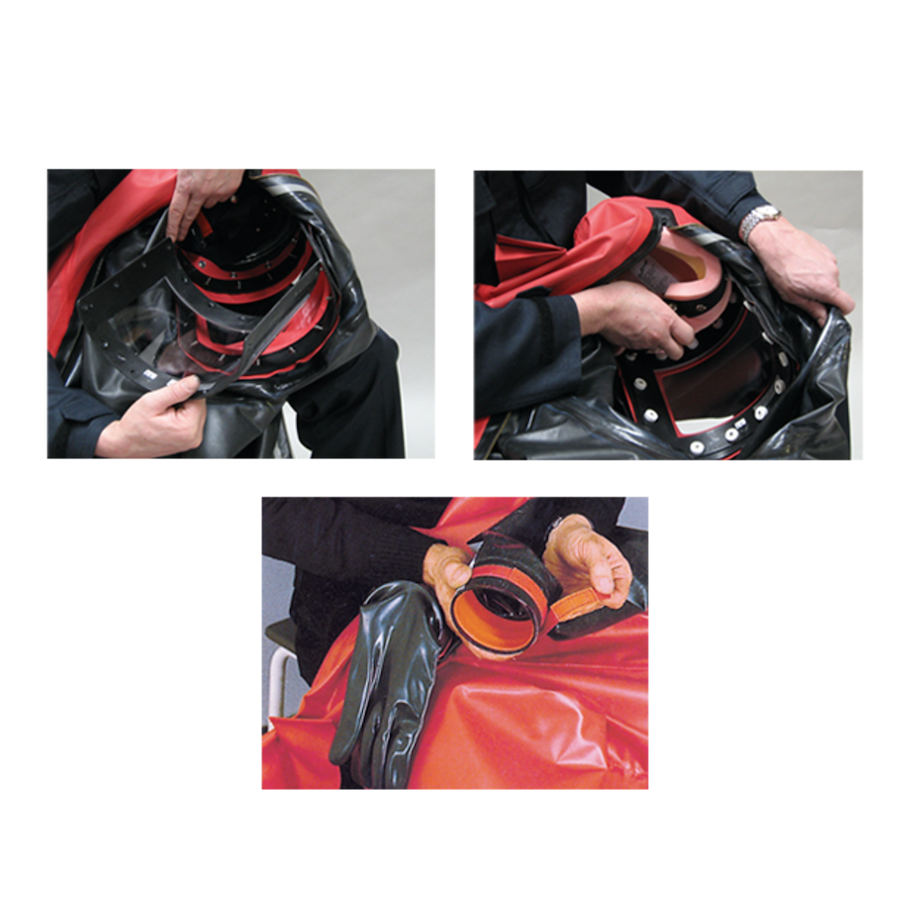 ISOTEMP®  Chemikalienschutzanzug Modell PROFILER