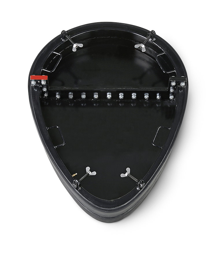 pneumatische Absperrscheiben Ei-Profil DN 1.300 / 1.950 3-teilig