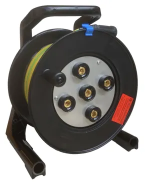 Kabeltrommel (5 Buchsen) 50 m
