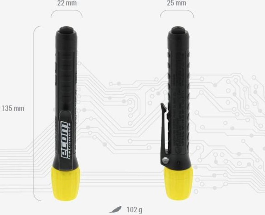 Ex-sichere Taschenlampe Lite-Ex 2AAA eLED PEN