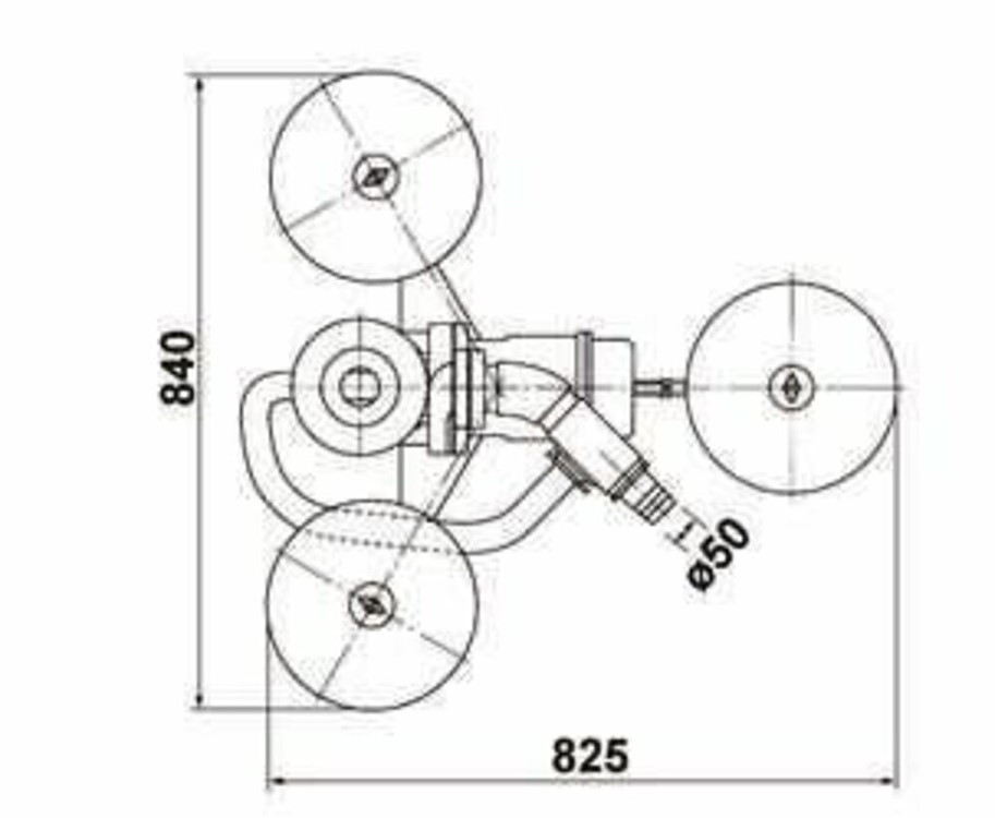 Tsurumi  Skimmer Typ 4-FSP (400V / 50 Hz)