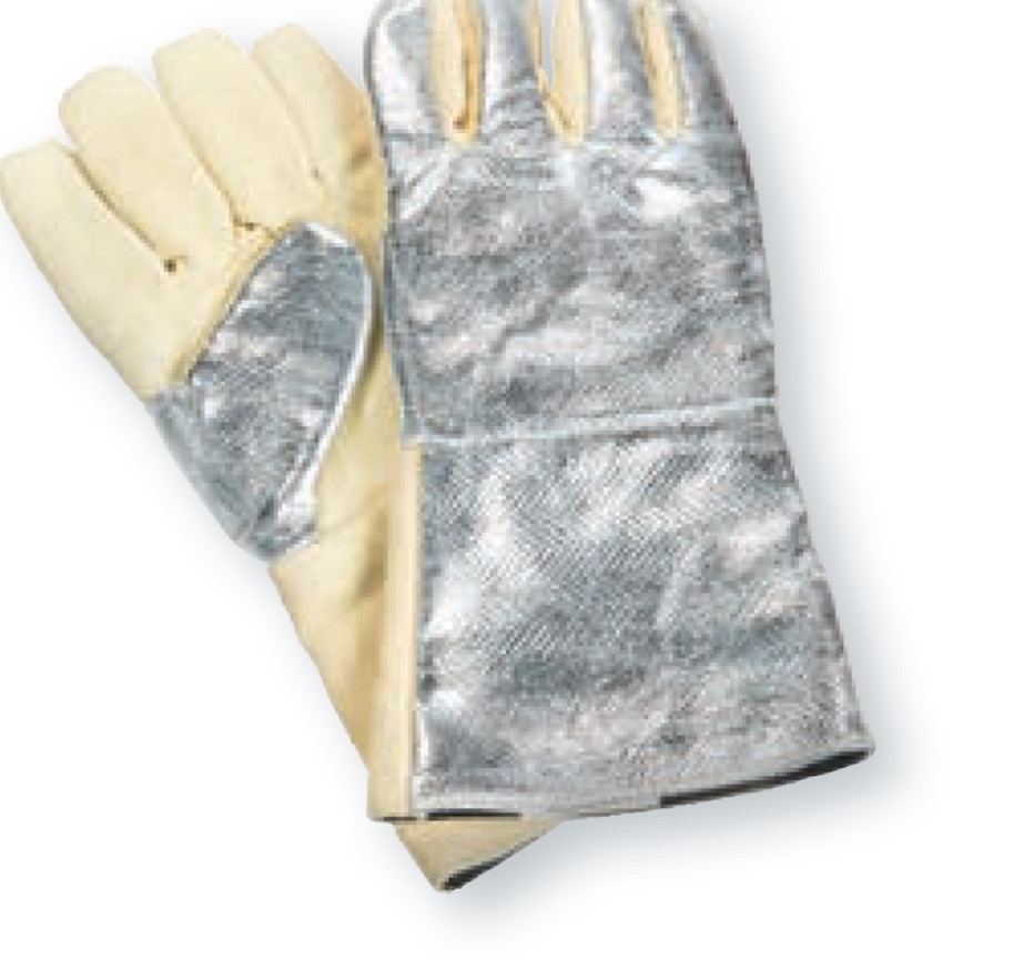 Fünffinger-Hitzeschutzhandschuhe (Para Aramid)