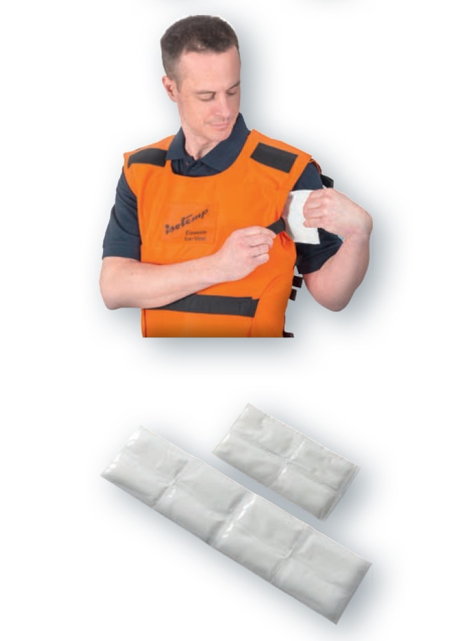 Wasserstränge zu ISOTEMP®-Eiswesten