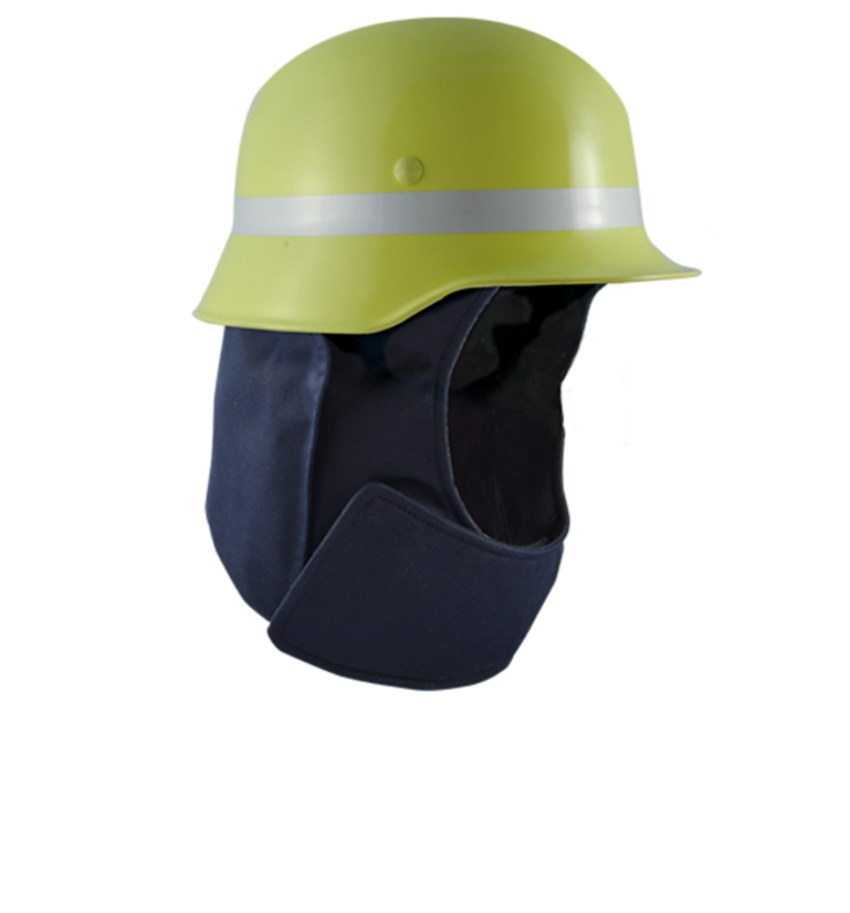 Helm-Flammenschutztuch mit Druckknöpfen