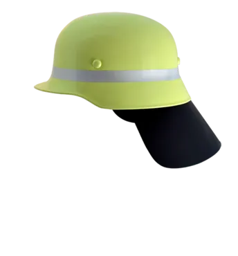 Helm-Nackenleder mit Druckknöpfen