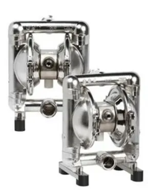 DEPA® Membranpumpen Druckluft Baureihe L Edelstahl, Typ DL-SFS/SF (Food Line)