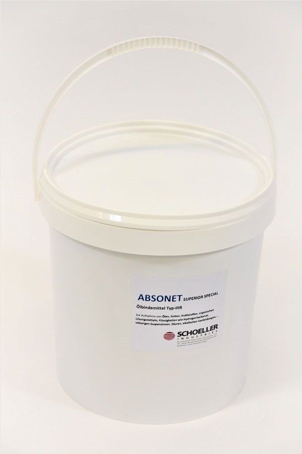 Öl-Bindemittel-Granulate, Feinkorn 0,6-1,2mm 10 l (weiss)