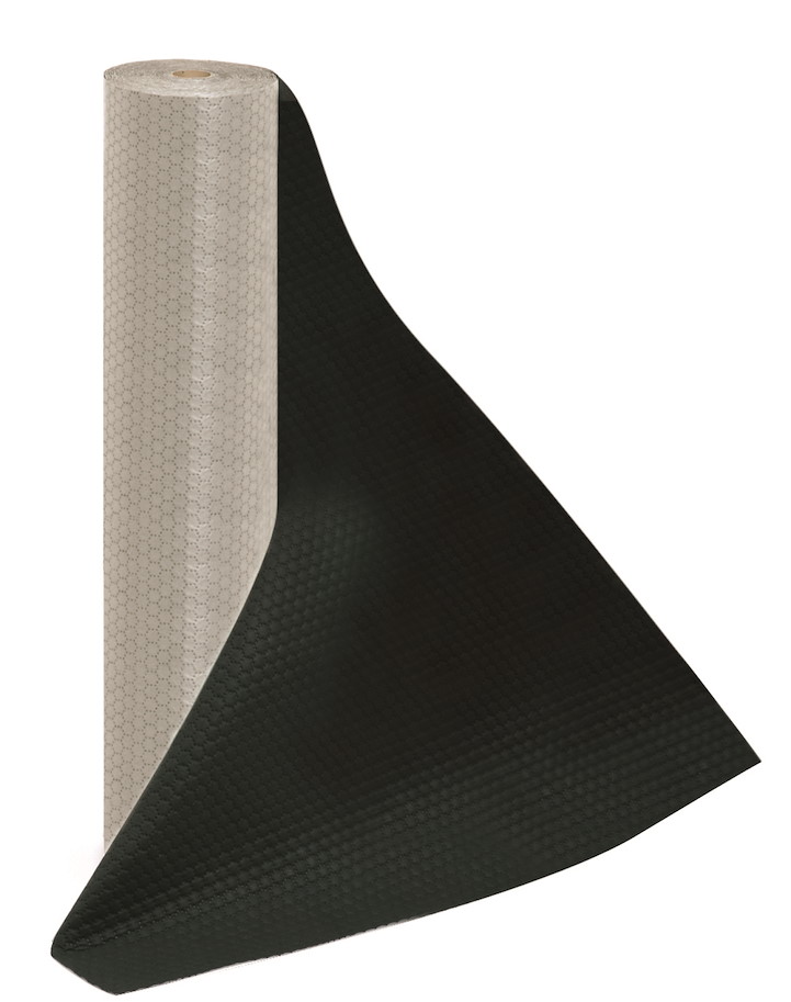 Universal-Bindevlies, oben verstärkt und unten dicht, 1 Rolle  30 m x Ø40 cm