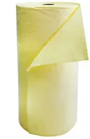 Chemikalien-Bindevlies einlagig, 1 Rolle gelb 40 m x Ø80 cm (0.8m)