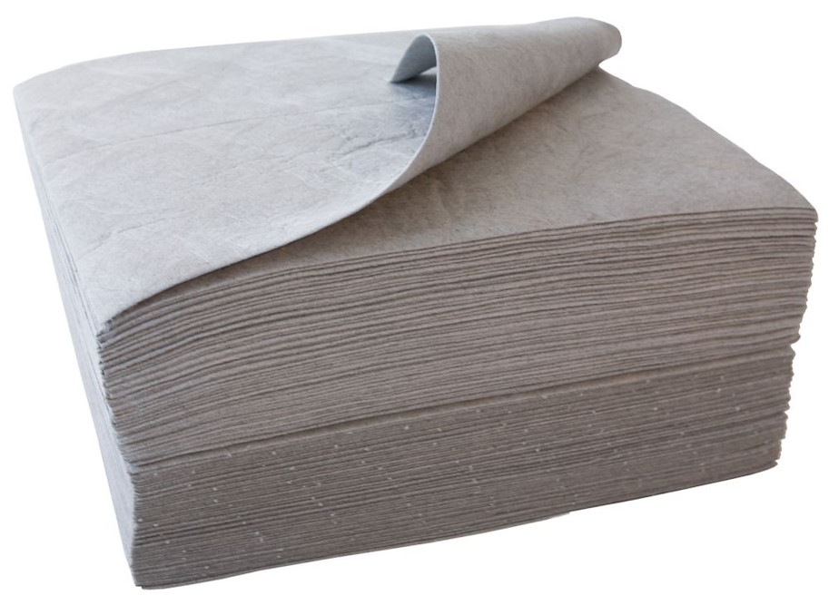 Universal-Bindevlies einlagig,  2 x 50 Tücher grau 40 cm x 50 cm