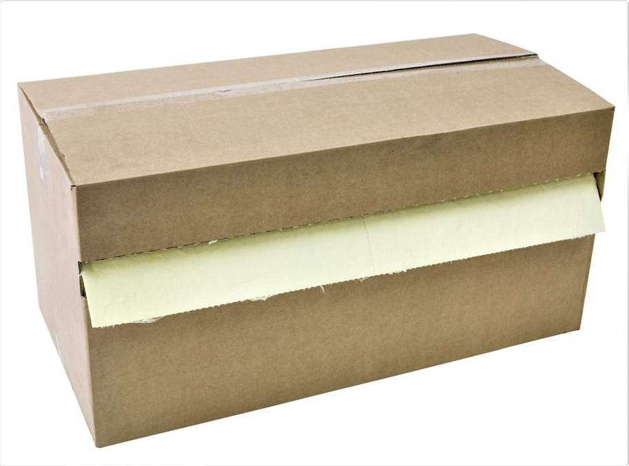 Chemikalien-Bindevlies einlagig, 1 Rolle gelb 60 m x Ø40 cm (0.8m)