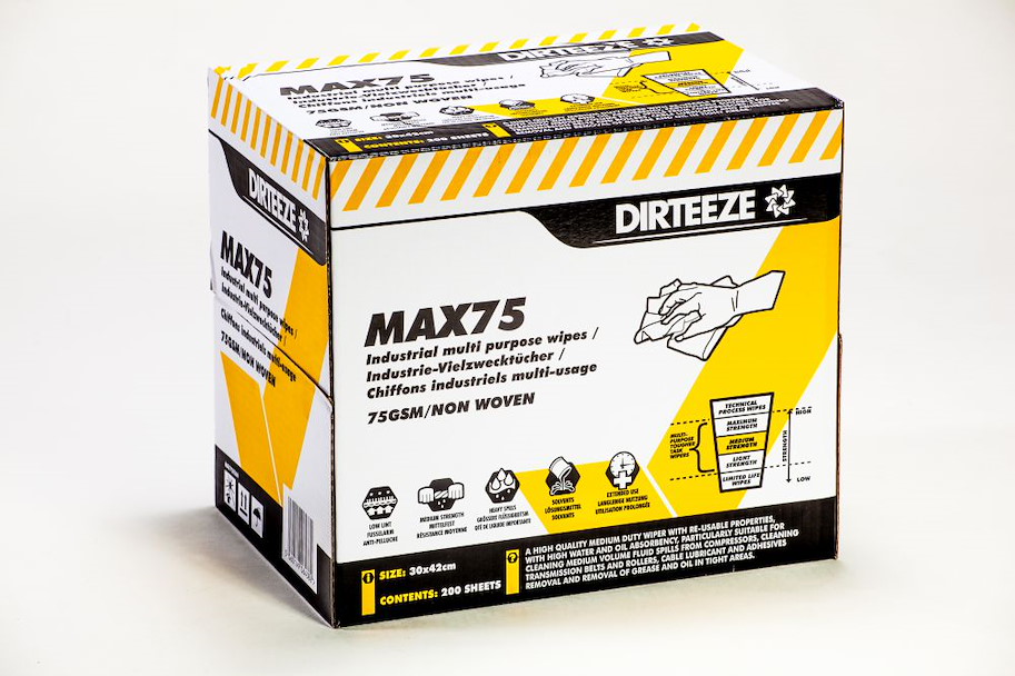 Dirteeze Industrie-Wischtücher Box mittelstark