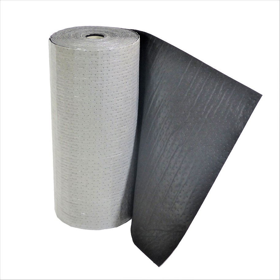 Universal-Bindevlies, oben verstärkt und unten dicht, 1 Rolle grau 30 m x Ø40 cm (0.8m)