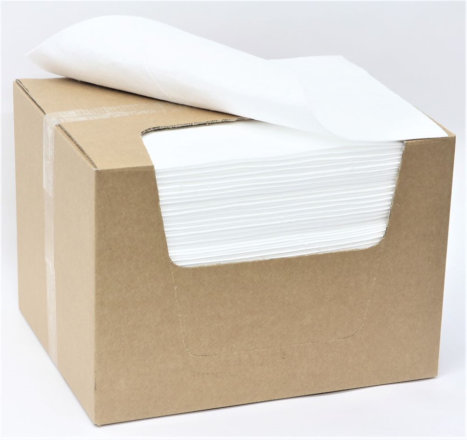 Öl-Bindevlies einlagig, 2 x 50 Tücher weiss 108 l