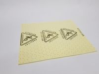 Universal-Bindevlies doppellagig, Oberseite fusselfrei, Warndruck, 6x20 Tücher  40 cm x 50 cm