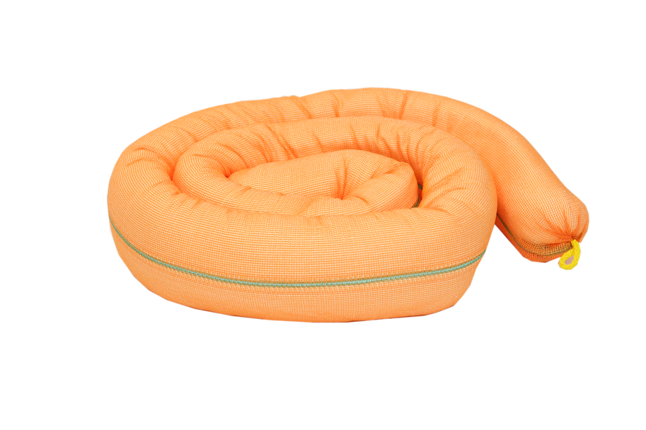 Öl-Saugsperre 5 m x Ø13 cm (orange)