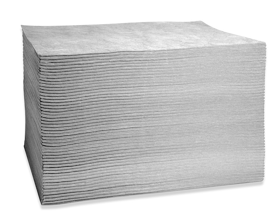 Universal-Bindevlies einlagig, 100 Tücher grau 40 cm x 50 cm