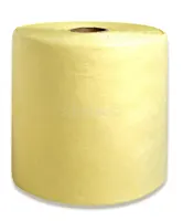 Chemikalien-Bindevlies einlagig, 2 Rollen gelb 60 m x Ø40 cm (0.4m)