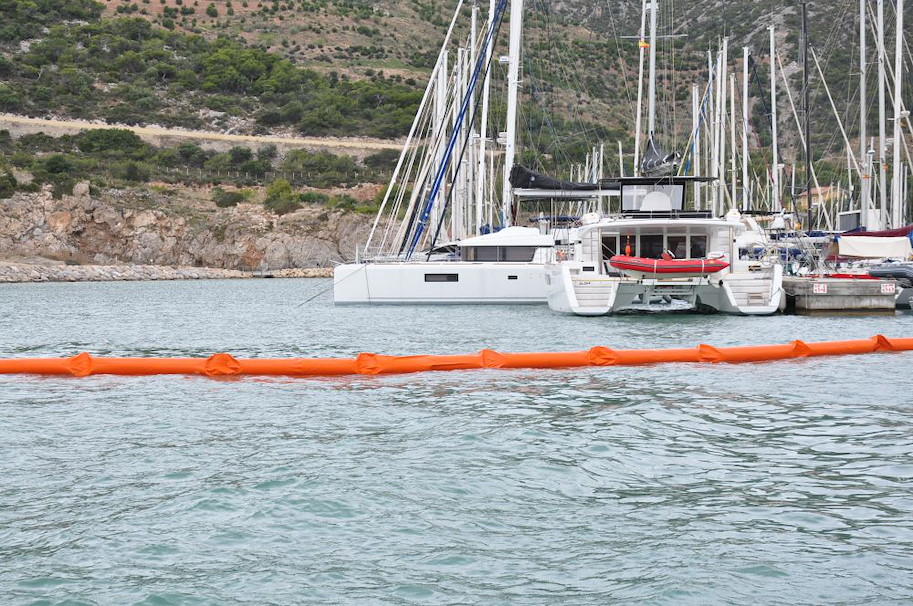 Zylindrische Festkörpersperre 25 m x 45 cm Höhe