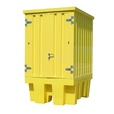 Gefahrstoffdepot mit Flügeltüren 1100 l