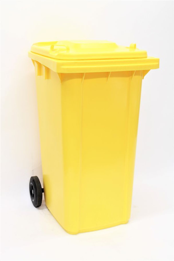 Universal-Notfallset PEHD Kontainer mit Rädern und Deckel 200 l