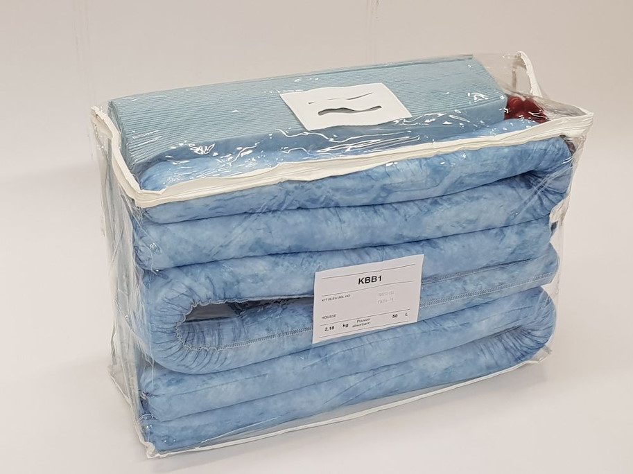 Öl-Notfallset PVC-Tasche 50 l (blau )