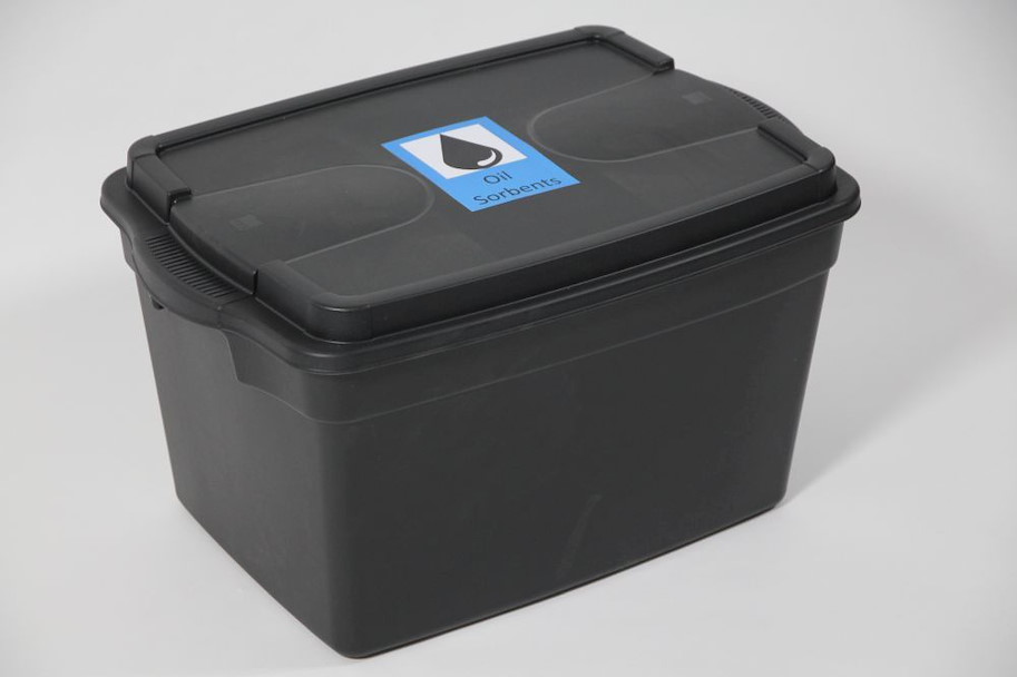 Öl-Notfallset PE-Koffer 50 l  (blau Koffer schwarz)