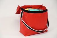 Chemikalien-Notfallset PVC-Tasche mit Schulterriemen 100 l (gelb,Tasche rot)