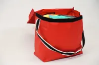 Chemikalien-Notfallset PVC-Tasche mit Schulterriemen 100 l (gelb,Tasche rot)