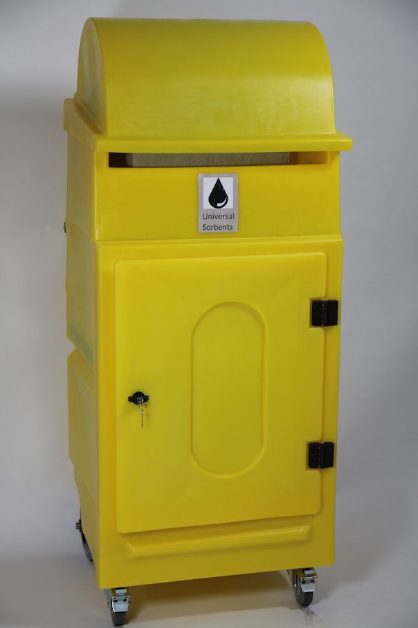 Universal-Notfallset Wartungsrollwagen mit Abwickler 300 l