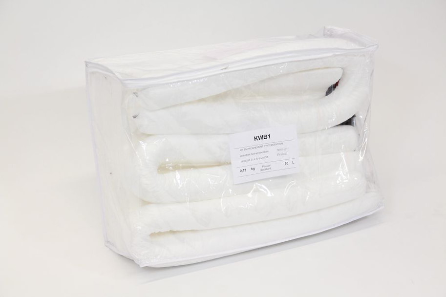 Öl-Notfallset PVC-Tasche 50 l  (weiss)