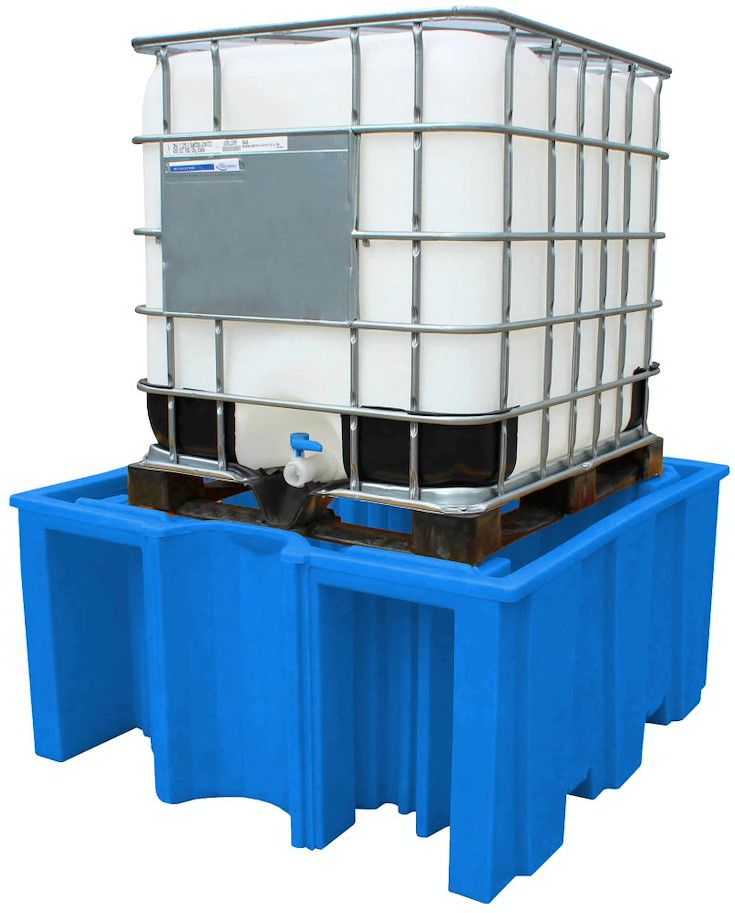 PE-IBC/KTC-Wannen 1125 l (PE-Rost optional)