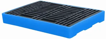 PE-Boden-Auffangwannen 130 l (vier 100 l Fässer)