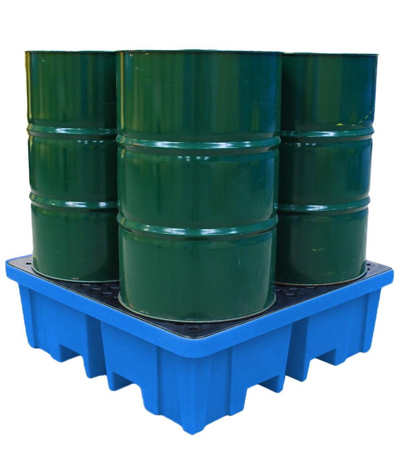 PE-Fasswanne 250 l (vier 205 l Fässer)