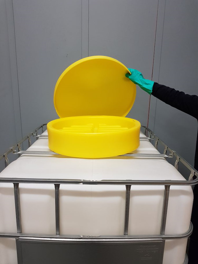 PE-Fasstrichter Ø64 cm für 1000 l IBC