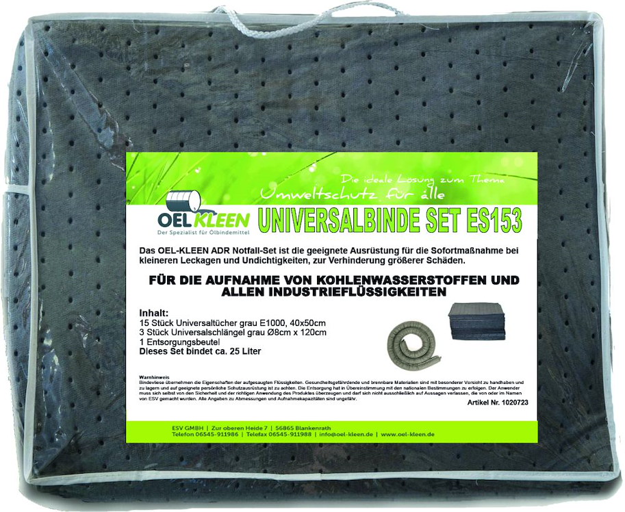 OEL-KLEEN Notfall Unviversal-Set ES153