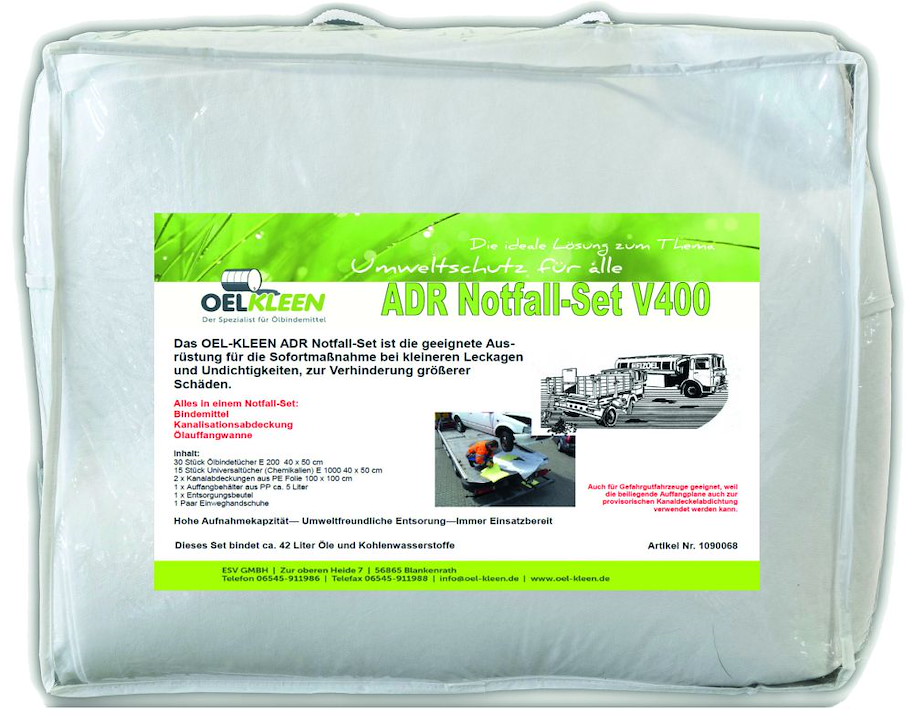 OEL-KLEEN Notfall Tasche V400