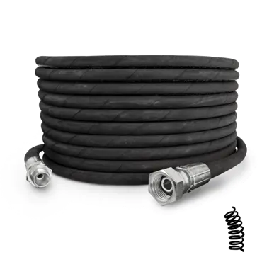 HD-Kanalspülschläuche – Gummi / stahlarmiert