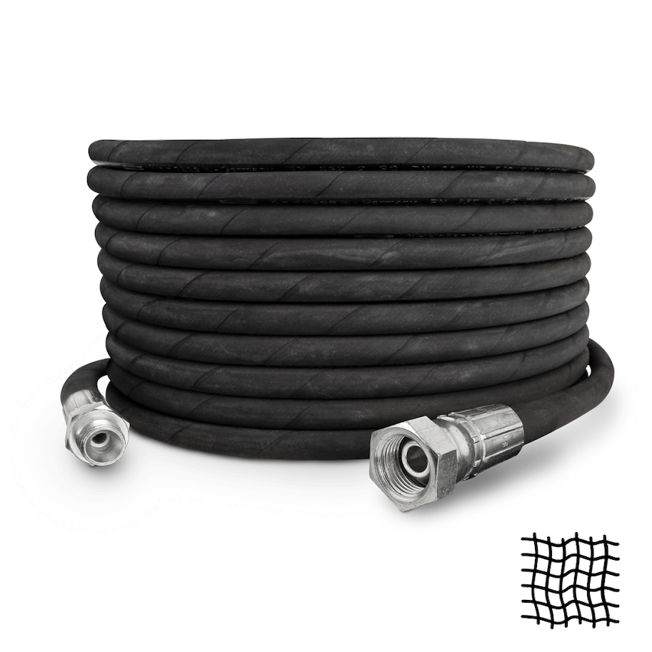 Kanalspülschlauch 3/4" - 250 bar / Textil / NW19 / 60 m