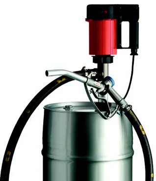 FLUX Pumpen-Set Fasspumpe F 430 AL 215 l/min 230V für Mineralöldprodukte