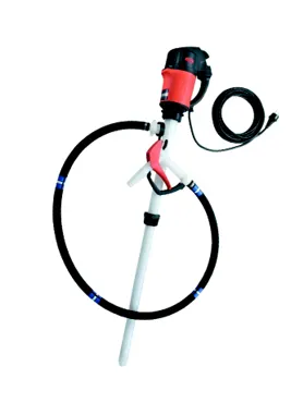 FLUX Pumpen-Set Fasspumpe F 430 PVDF 170 l/min 230V für konzentrierte Säuren