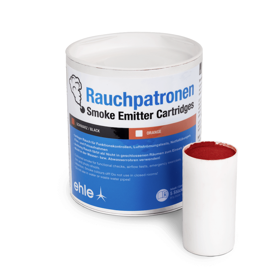 Rauchpatronen - Farbe schwarz