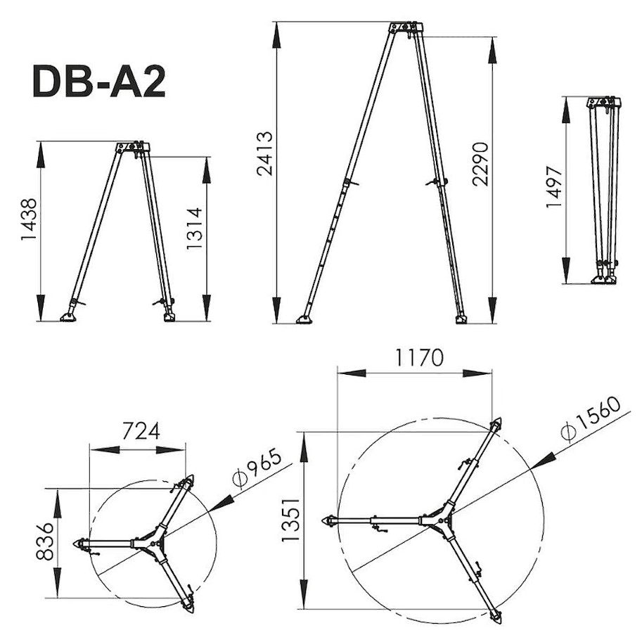Dreibock DB-A2 - 18 m Set