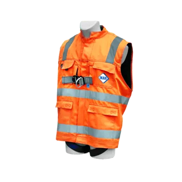 Warnweste für Auffanggurte