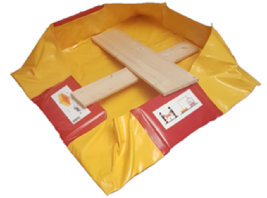 OTTER Notfallwanne Subito 80 x 60 cm und Tasche