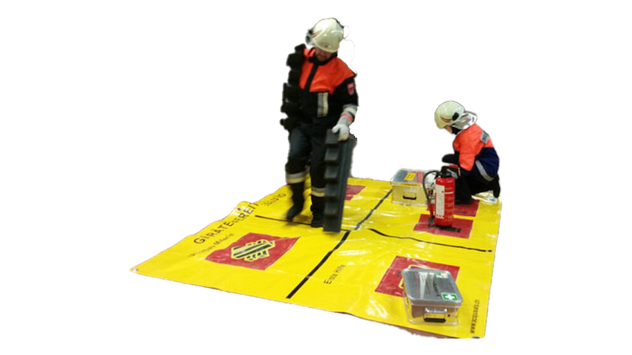 OTTER-Gerätebereitstellungsplane Typ GBP und Tasche